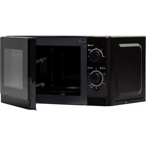  [아마존베스트]Sharp Microwave / 20 L Cooking Room / 800 W / Timer / Weight and Timed Defrosting, Black