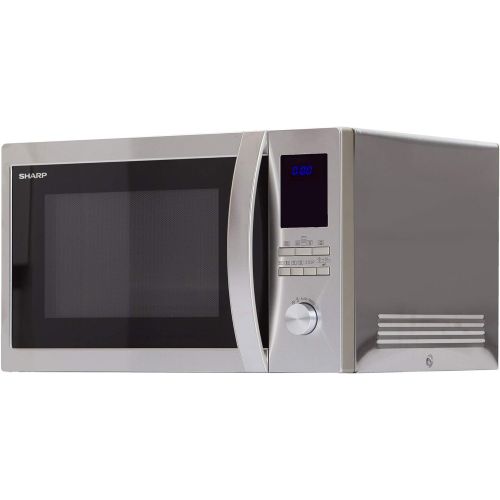  [아마존베스트]Sharp R922STWE 3-in-1 Microwave with Grill and Hot Air / 32 L / 1000 W / 1100 W Infrared Grill / 2500 W Hot Air / LED Display / 10 Automatic Programmes / Weight-Controlled Defrosti