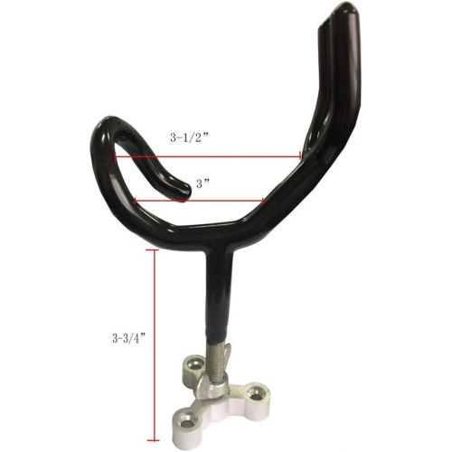  SHCB Sure Grip Steel Boat Rod Holder 20 Degree PVC Coated Steel Wire Fishing Pole Holder