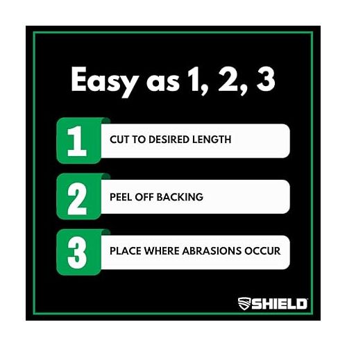  SHIELD Turf Tape Pro XL | Turf Tape for Arms Football - Made in USA - Black, 4-Way Stretch, 30 Feet, Medical Grade Adhesive, Wide Football Turf Tape, Waterproof, Long Lasting 4 in x 30 ft