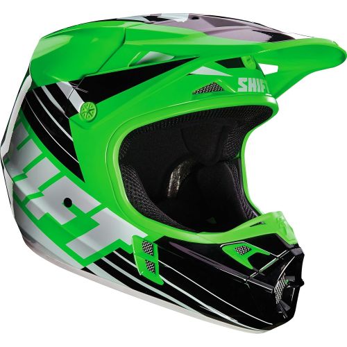  Shift Racing Assault Mens Off-Road Motorcycle Helmets - GreenSmall