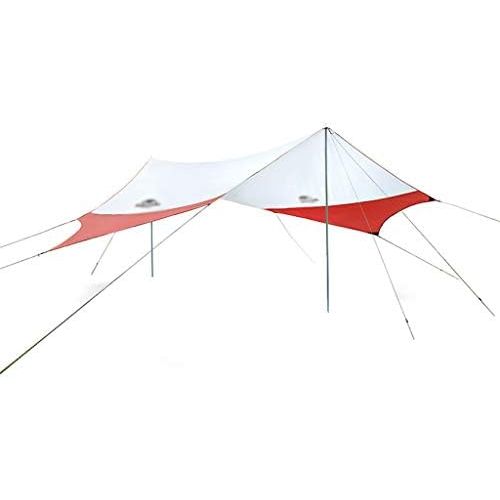  SHIJIANX Hammock Rain Fly Tent Tarp,Lightweight Waterproof Windproof Hammock Tent Tarp,Multifunctional Ripstop Picnic Mat and Camping Shelter,for Yard Outdoor Traveling Beach,520x4