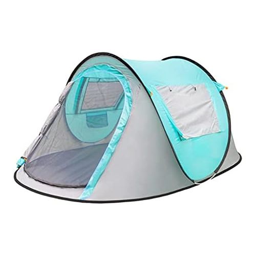  SHIJIANX Automatic Camping Outdoor Pop-up Tent for Waterproof Quick-Opening Tents with Carrying Bag,Easy to Set Up,Can Accommodate 2-3 People,Perfect for Camping and Festivals,245x