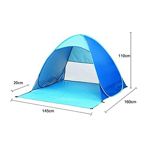  SHIJIANX Pop Up Tent,Beach Camping Tent for 2 Person Foldable Outdoor UV Protection Lightweight Waterproof Tent for Outdoor Picnic Camping Garden Fishing,Multiple Colors to Choose