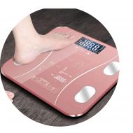 SHILINWEI New Touch Button Bathroom Weight Scale LCD Smart Body Balance Electronic Scales Clever bmi Body Fat...