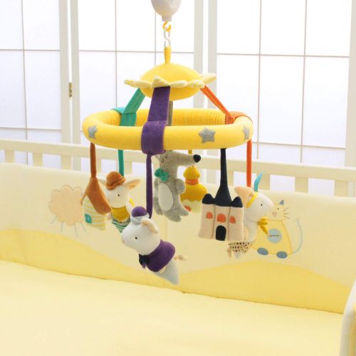  SHILOH Baby Crib Decoration Newborn Gift Plush Musical Mobile (Car & Plane)