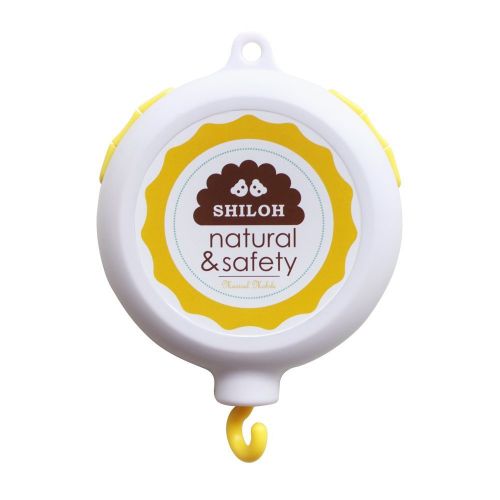  [아마존베스트]SHILOH Baby Crib Musical Mobile Battery-Operated 60 Songs White