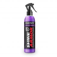 SHINE ARMOR Fortify Quick Coat  Ceramic Coating - Car Wax Spray - Waterless Car Wash & Wax - Hydrophobic Top Coat Polish & Polymer Paint Sealant Protection