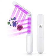SHINNE UV-C Light Sanitizer Portable Foldable and Rechargeable Wand Auto Safety Shut Off with Child Lock Protection