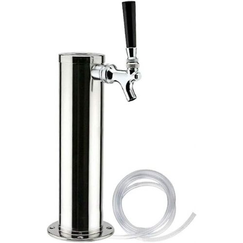  [아마존베스트]SHIOUCY Beer Tower Stainless Steel Draft Beer Tower for Home Bar Pub Use Home Beer From Barrel Pump Tap