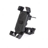 SHKY DIY Phone Mount for Motorcycle - Bike Handlebars- Motorcycle Universal Navigation Chargeable Mobile Phone Holder Bracket,Holds Phones Up to 7.0