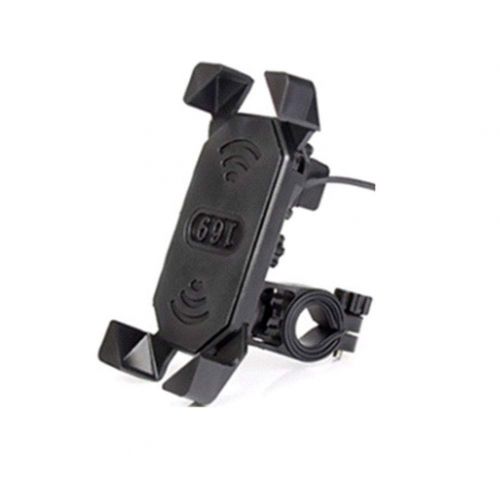  SHKY DIY Phone Mount for Motorcycle - Bike Handlebars- Motorcycle Universal Navigation Chargeable Mobile Phone Holder Bracket,Holds Phones Up to 7.0