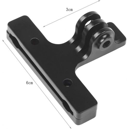  SHOOT CNC Suction Cup Mount for Osmo Action Camera GoPro Hero 8 Hero 7 Black Silver White/6/5/4/3+/3/Hero(2018)/Fusion Campark AKASO DBPOWER Crosstour FITFORT and Other Action Came