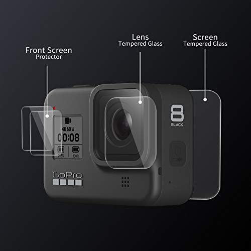  [아마존베스트]SHOOT Waterproof Case for Hero 8, Diving Case Protective Cover 45 m with Screen Protector for GoPro Hero 8