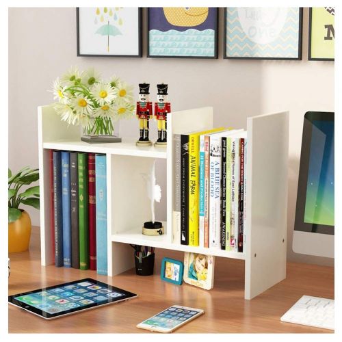  SHOPPERs CHOICE Desktop Book Shelf Organizer DIY Adjustable Box Storage Toys Photo Frame Flower Pot Display Rack 5 Shelves Furniture on Floor Room