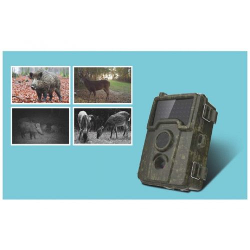  SHOULIEXJ Wild Hunting Camera Monitor Farm Forest Agriculture Monitoring Animal Protection Infrared Sensor Camera, Green, Single Size,Green,A