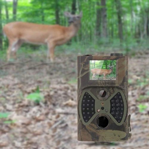  SHOULIEXJ Wild Animal Monitor Protection Infrared Surveillance Camera Motion Detection Hunting Camera Outdoor Waterproof Infrared Induction Night Vision Surveillance Hunting Huntin