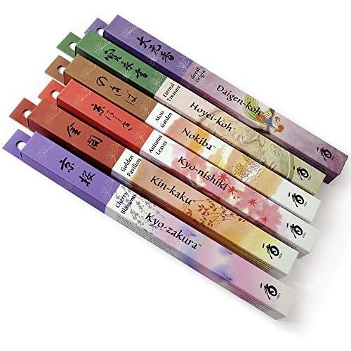  인센스스틱 Shoyeidos Daily Incense Assortment - 6 Fragrances