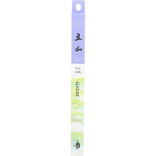  인센스스틱 Shoyeido Five Hills Incense, 35 Sticks - Gozan