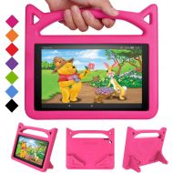 [아마존베스트]New Fire HD 10 Tablet Case 2019/2017-SHREBORN LightWeight ShockProof Kid-Proof Cover with Stand Kids Case for All New Amazon Fire HD 10 Tablet(10.1,9th/7th/5th Generation,2019/2017