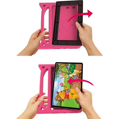  [아마존베스트]New Fire HD 10 Tablet Case 2019/2017-SHREBORN LightWeight ShockProof Kid-Proof Cover with Stand Kids Case for All New Amazon Fire HD 10 Tablet(10.1,9th/7th/5th Generation,2019/2017