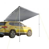 SHURFLO Yescom 7.6x8.2 Car Side Awning Rooftop Pull Out Tent Shelter PU2000mm UV50+ Shade SUV Outdoor Camping Travel Grey