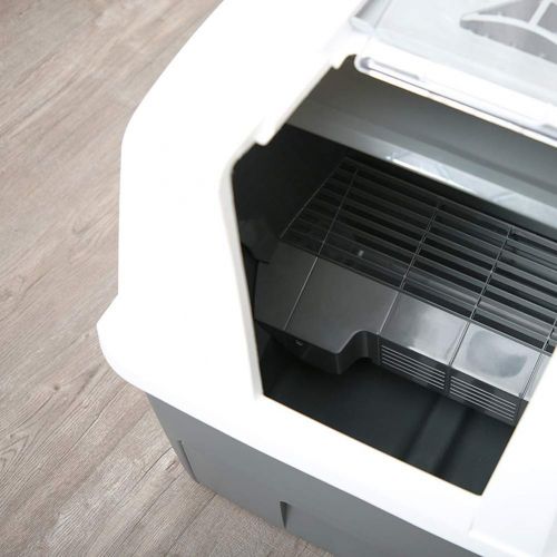  SHUX Large cat semi-Automatic Toilet Litter Box Deodorant Splash-Proof Fully Enclosed cat Sand Basin