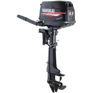 SHZICMY Outboard Motor, 4 Stroke 6.5HP 123CC Fishing Boat Engine Water Cooling System 4.8KW CDI 12L (USA Stock)