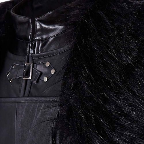  할로윈 용품SIDNOR GoT Nights Watch Jon Snow Cosplay Costume Outfit Suit Dress