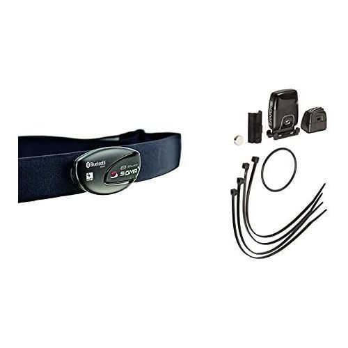  [아마존베스트]Sigma Sport Accessory, R1 Duo Heart Rate Transmitter (ANT+/Bluetooth Smart) incl. Comfortex+