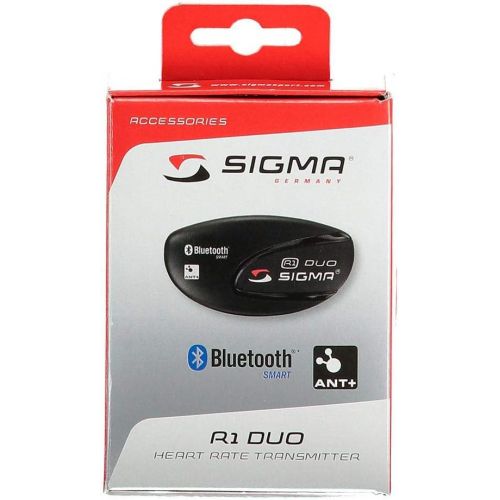  [아마존베스트]Sigma Sport Accessories, R1 Duo Heart Rate Transmitter (ANT+/Bluetooth Smart)