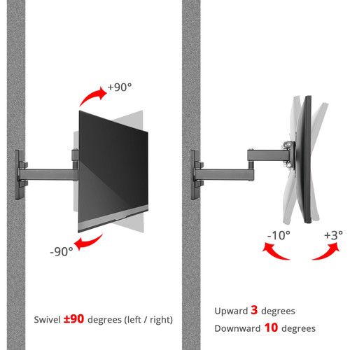  SIIG Articulating LCD/TV Monitor Wall Mount