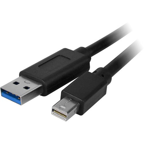  SIIG Mini DisplayPort Video Dock with USB 3.0 LAN Hub (Black)
