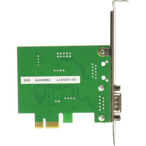  SIIG 1PORT Dp Cyberserial Pcie 9PIN Serial 16950 Uart