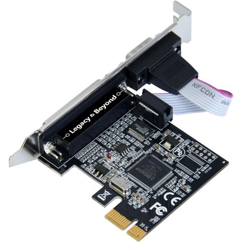  SIIG 2-Port RS232 Serial PCIe with 16950 UART (JJ-E02111-S1)