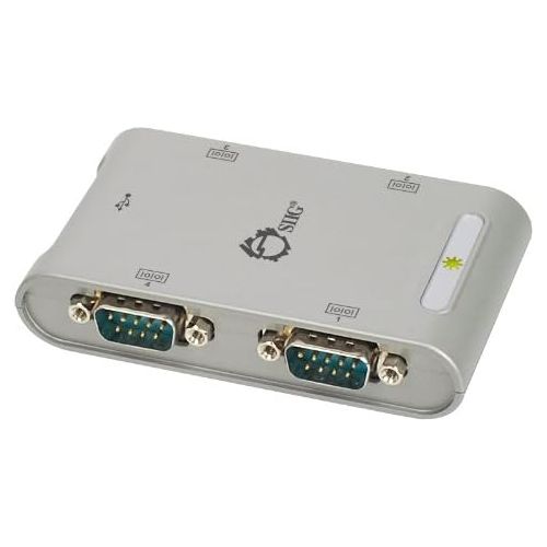  SIIG 4-Port USB to RS-232 Serial Adapter Hub (JU-SC0111-S1)