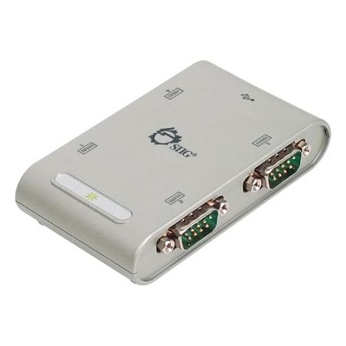  SIIG 4-Port USB to RS-232 Serial Adapter Hub (JU-SC0111-S1)