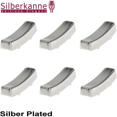  Silberkanne Knife Bench 6 TLG Glatt L 5.5 cm Silver Pl.