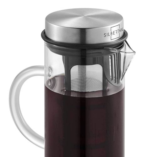  SILBERTHAL Kaffeebereiter - Cold Brew Coffee Maker fuer kaltgebruehten Kaffee oder Tee - 1.3l