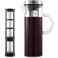 [아마존베스트]SILBERTHAL Kaffeebereiter - Cold Brew Coffee Maker fuer kaltgebruehten Kaffee oder Tee - 1.3l