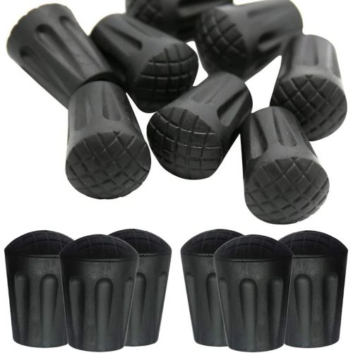  Park Ridge Outfitters P.R.O. Hiking Pole Tips - 6 Pack - Replace Lost or Worn Standard Hiking and Trekking Pole Tips