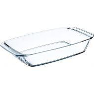 [아마존베스트]Simax Clear Rectangular Glass Roaster | Heat, Cold and Shock-Proof Borosilicate Glass, Made in Europe, Dishwasher Safe, 2.5 Quart