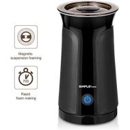 [아마존베스트]Elektrischer Milchaufschaumer, SimpleTaste Automatischer Milchschaumer Milcherhitzer fuer Cappuccino, Lattes, Bulletproof Kaffee und Heisse Schokolade