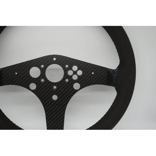  SIMPUSH Thrustmaster T300RS T300GT Racing 13inch 33cm steering Wheel MOD DIY(carbon fiber,suede)