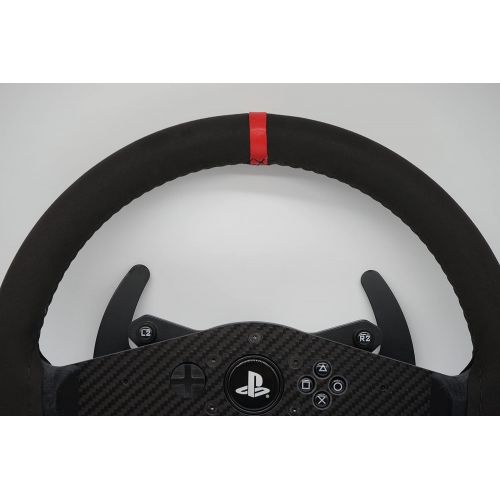  SIMPUSH Thrustmaster T300RS T300GT Racing 13inch 33cm steering Wheel MOD DIY(carbon fiber,suede)