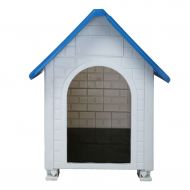 SIN+MON Tool Set Pet Dog House,SIN+MON Cat Puppy Shelter Indoor Outdoor Water Resistant Dog House Plastic Dog Kennel Indoor Outdoor Winter House - Easy to Assemble - Perfect for Backyards[Ship from