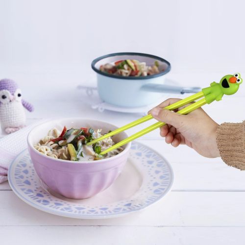  [아마존베스트]SINGARE Training chopsticks for kids adults and beginners - 5 Pairs chopstick set with attachable learning chopstick helper - right or left handed
