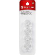 Singer Bobbins Class 15 Transparent, 4-Count