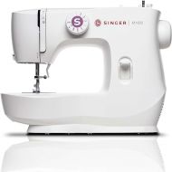 Singer Lightweight Portable 110 Volt 72 Watt Steel Hand Sewing Machine with LED Lighting, 57 Stitch Applications, Accessories, and Presser Foot, White