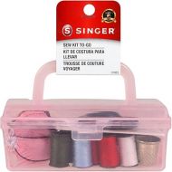 SINGER 01923 Toolbox Sewing Kit, 2.75-Inch ny 1.95-Inch ny 4.50-Inch, Pink